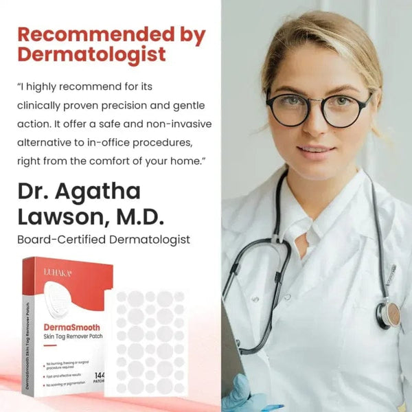 DermaSmooth Skin Tag Remover Patch – Fast, Safe & Painless Solution